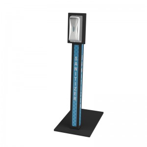 TMJ708 Velkoobchod Módní design Metal Hand Sanitizer Disfenser Rack Display