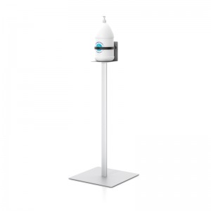 TMJ712 Upravené přenosné podlahy Standing Hand Sanitizer Distance Display Stand frame nastavitelný