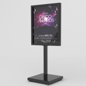 TMJ PP-554 Hot sale Floor Stand A4 Adjustable Paper Holder A3 Poster Display