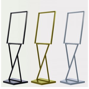 MJ PP-558 A frame stable possible reklamní mobilní plakát banner foldable plakát stánek